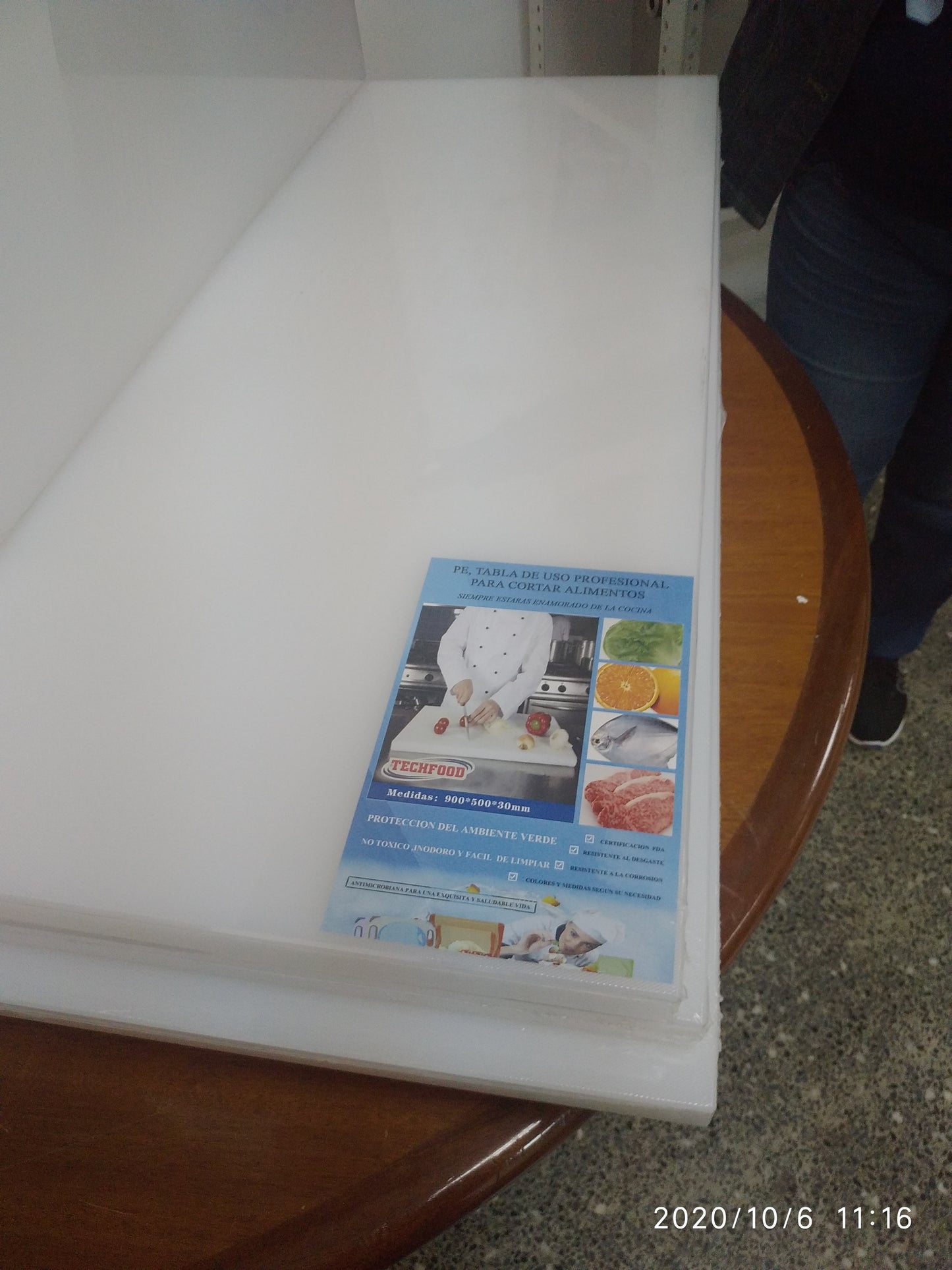 Tabla picar de Poliuretano en varias medidas Para Carnicerias