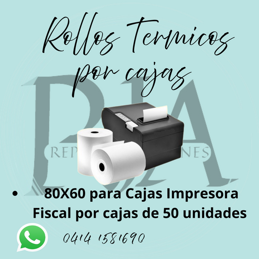 Rollos termicos 80x60
