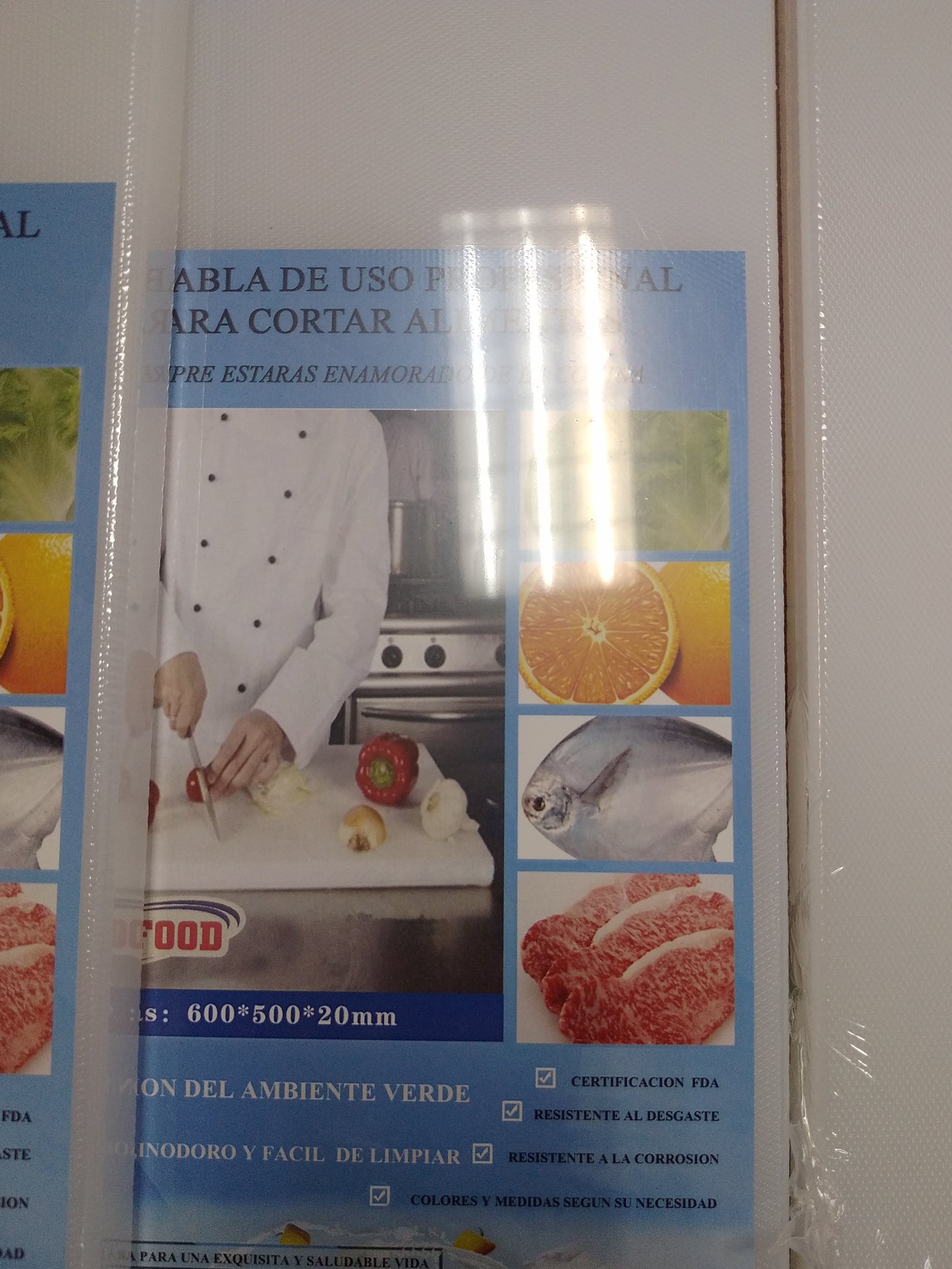 Tabla picar de Poliuretano en varias medidas Para Carnicerias